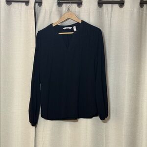 Isaac Mizrahi Black Blouse